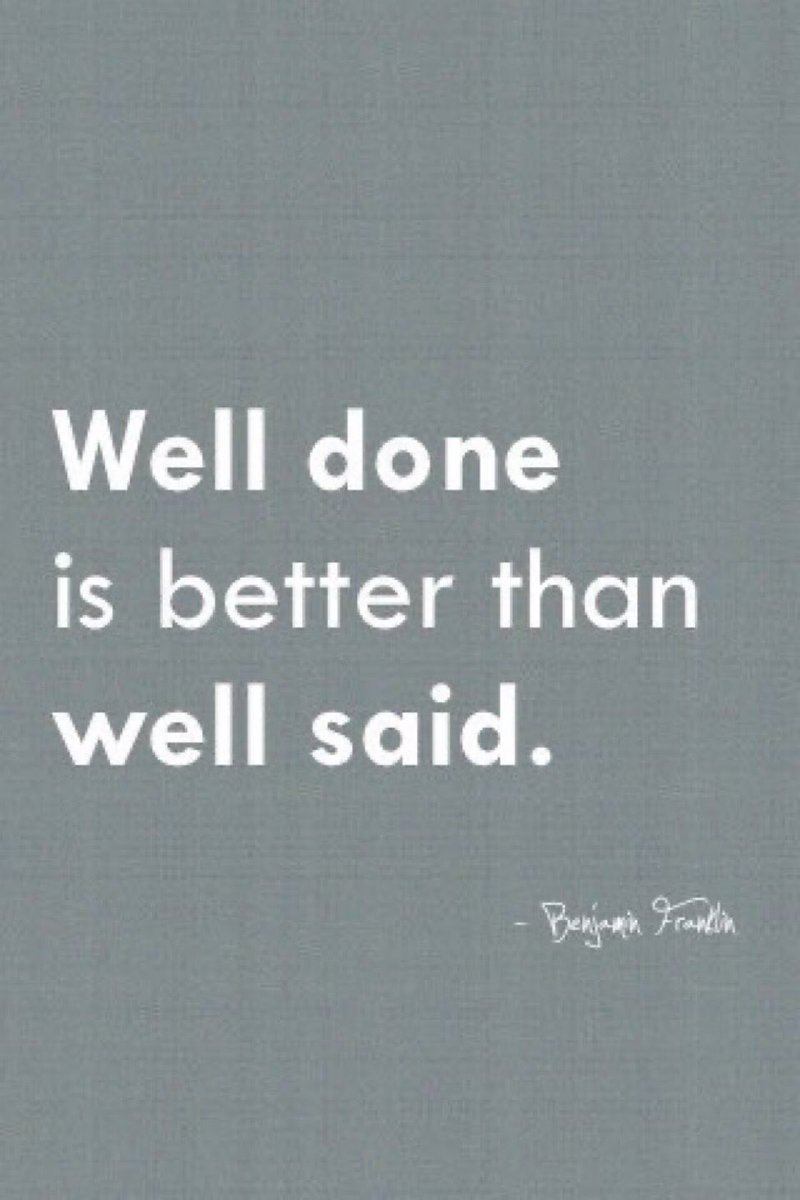 Als het gaat om vertrouwen wordt de invloed van communicatie meestal overschat, en die van gedrag altijd onderschat #walkyourtalk