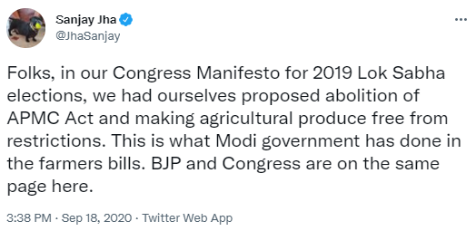 shaksingh's tweet image. #ModiWillDestroyAPMC Really?