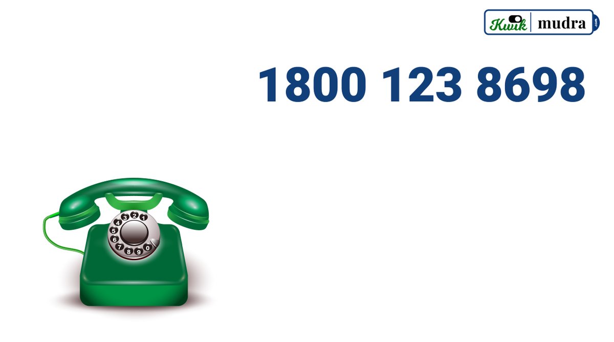 KwikMudra's tweet photo. Smooth communication plays a very important role in the functions of finance and its operations. If you want to know about KwikMudra’s products, then call us at 1800-123-8698. We will try to help you with the best of our knowledge and expertise.
Call Us: 18001238698
#KwikMudra https://t.co/HSrvgcbDXW