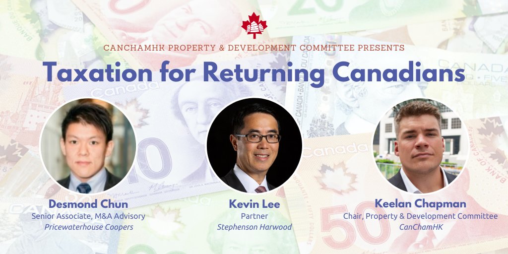 Are you considering repatriating back to Canada? On Tuesday 24th August, our expert panelists will share valuable tips and advice on Canadian tax requirements related to income, residency, property, and more. Register here: cancham.org/event/?eid=2569