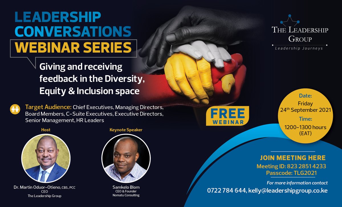 leadershipgrpke's tweet photo. Join us in September for the below webinar by registering using the below link
https://t.co/TTxMxJS0lG https://t.co/2CnUqrxaQn