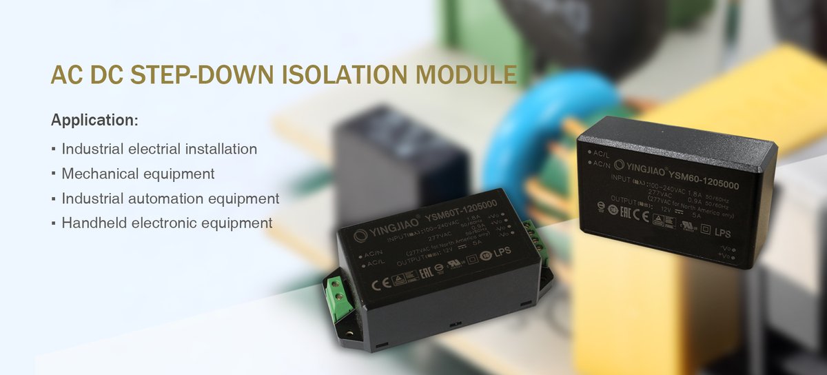 AC DC step-down isolation module