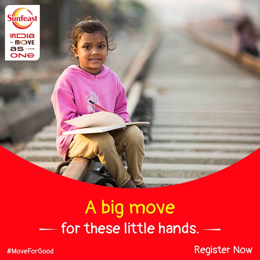 New Normal’ for you isn’t quite as fun as the new normal for lakhs of children impacted by the ruthless pandemic. They can rise up if we stand up for them. Register now: sunfeastindiamoveasone.procam.in #MoveForGood #SIMAO