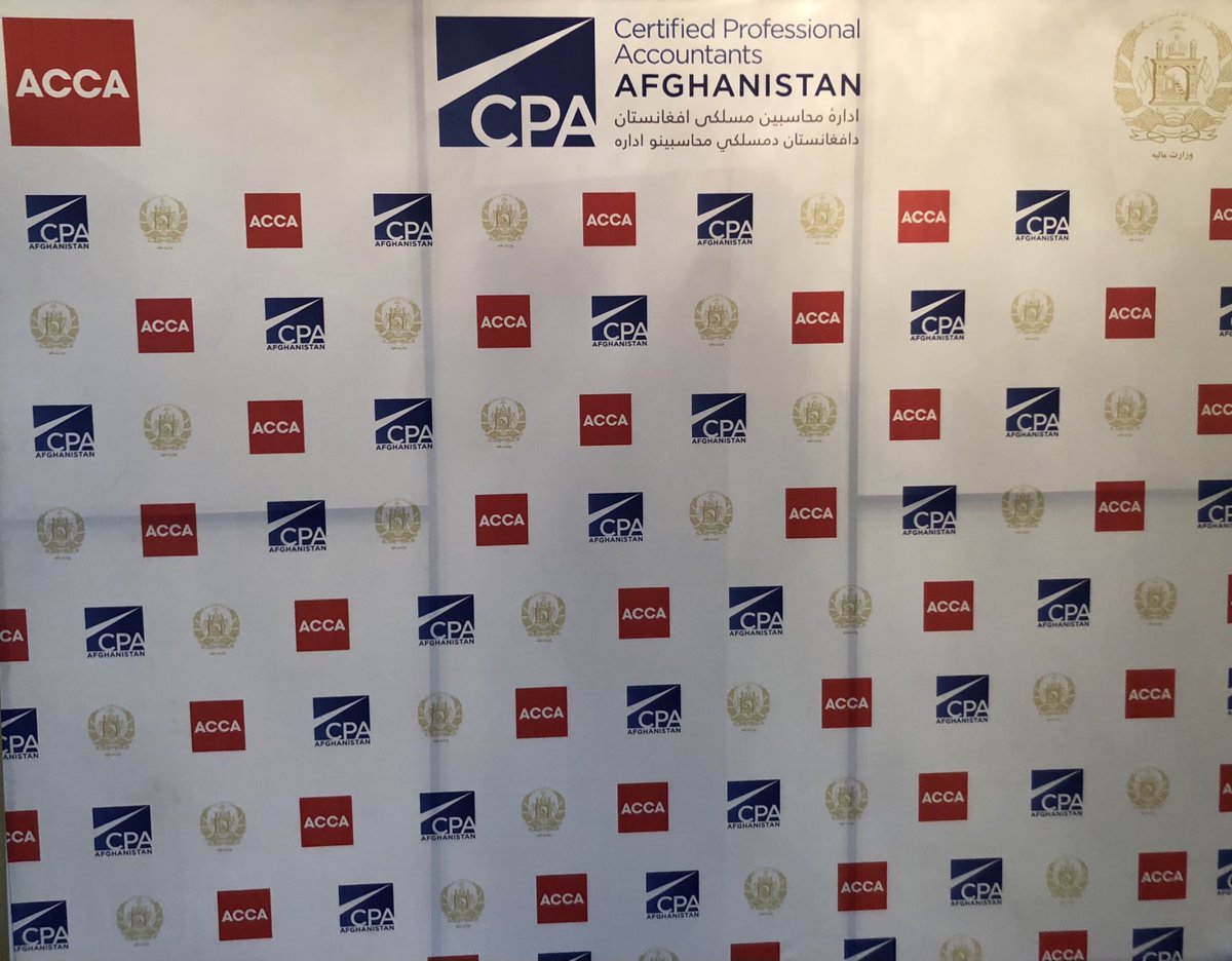 As President of ACCA I attended a capacity building conference with the new CPA Afghanistan in Kabul. No country can thrive without finance and accountability. One step forward and two backwards but the resolve must remain to support this country and its people ⁦<a href="/ACCANews/">ACCA</a>⁩