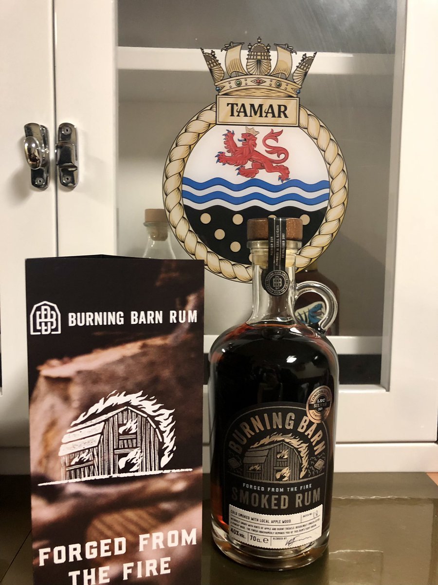 We even managed to bring some <a href="/BurningBarnRum/">Burning Barn Rum</a> on board for the crew…so there will always be a little bit of Solihull with <a href="/hms_tamar/">HMS Tamar</a> wherever she heads around the world 🌎⚓️😁