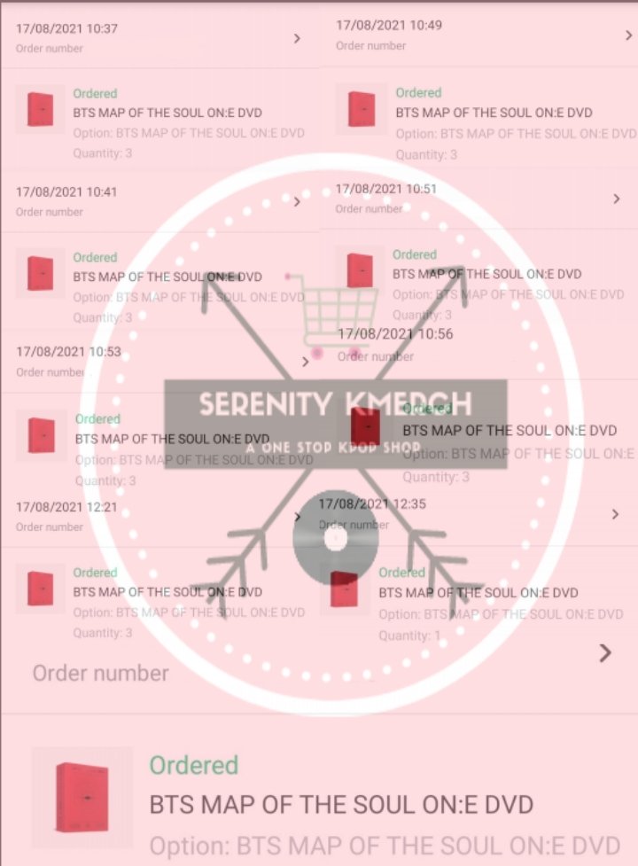_agustmind's tweet photo. Secured 25 MOTS ON:E DVDS β
Thank you for trusting me! #SERENITY_PROOFS https://t.co/ImE490RBMy