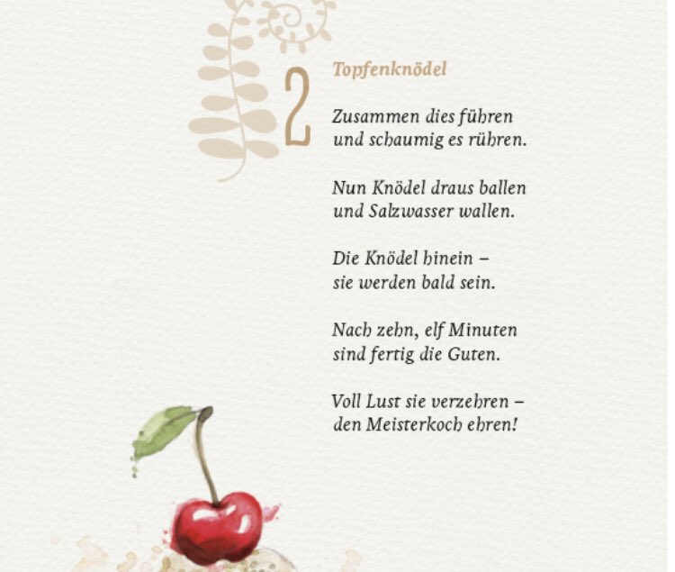 #kochen - ein Erlebnis für alle Sinne  der #CS Tagesgäste und BewohnerInnen.
Ob klassische Wiener Küche oder Süßes – alles wird ausprobiert. So auch die gedichteten Rezepte aus Ehrenamtshand.
 
#Demenz #menschenlebenstärken #Hospiz #Ehrenamt

Ehrenamt? 
cs.at/mitarbeit/ehre…