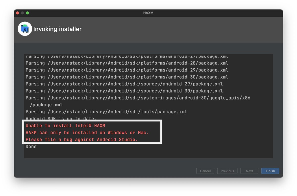 nitishk72_'s tweet photo. Did anyone face this issue?
OS detail: Big Sur v11.4
#Android #AndroidDev #help https://t.co/odvCot3pgN