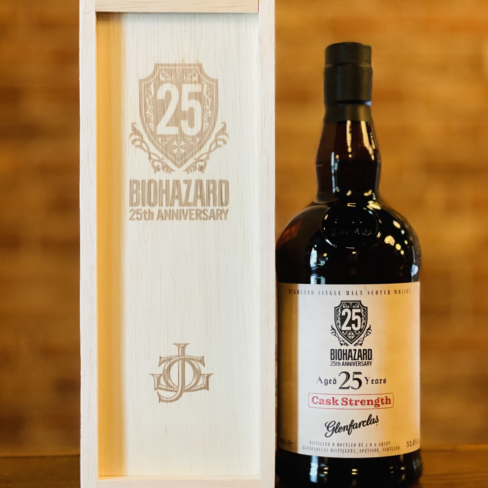 グレンファークラス25年カスク・ストレングス バイオハザード25