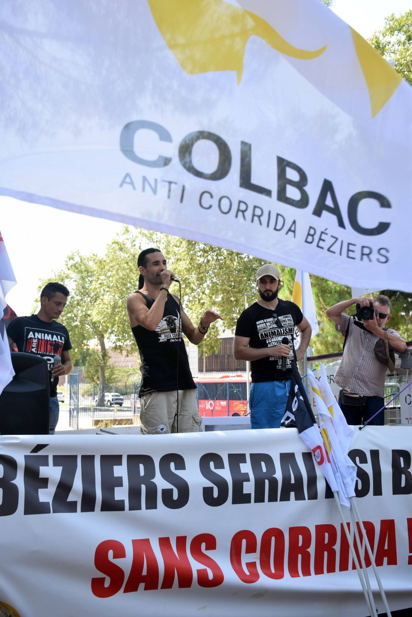 <a href="/ResTurner/">Res Turner</a> <a href="/Amadeus_Hum/">Amadeus VG Humanimal</a>
<a href="/BeziersColbac/">COLBAC Anti Corrida Béziers</a> <a href="/AllianceEthique/">Alliance Ethique Ⓥ 🥕 😐</a> <a href="/AnimaLibre66/">Association AnimaLibre</a> <a href="/OfSymphonie/">Gipsy of Symphonie</a> <a href="/onevoiceanimal/">One Voice</a> <a href="/PartiAnimaliste/">Parti animaliste</a> <a href="/HenryJeanServat/">Henry-Jean Servat</a> <a href="/FBB_PorteParole/">Porte-parole FBB</a> <a href="/T_ANTOINE_EELV/">Thierry ANTOINE</a> @ygeshors <a href="/naturesauvage31/">CollectifNatureSauvageOccitanie</a> 
GRAND MERCI  À  RES TURNER et AMADEUS qui ont encouragé sans faiblir les militants