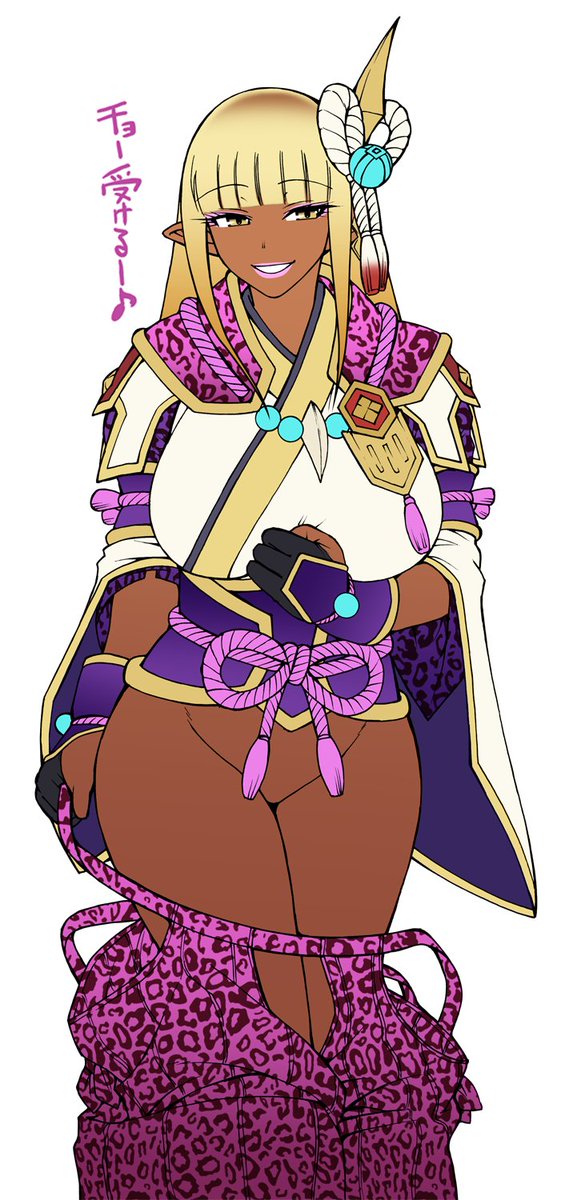 ヒノエミノト黒ギャル化 