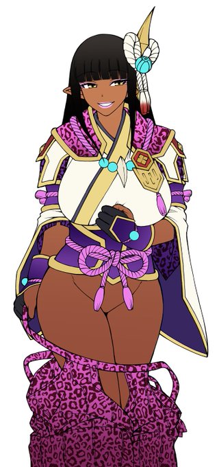 ヒノエミノト黒ギャル化 