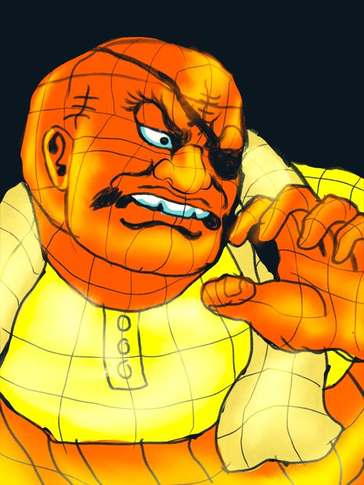 #あしたのジョー夏のお絵描き大会
ねぶたのおっちゃん。
来年はお祭り行けますように。 