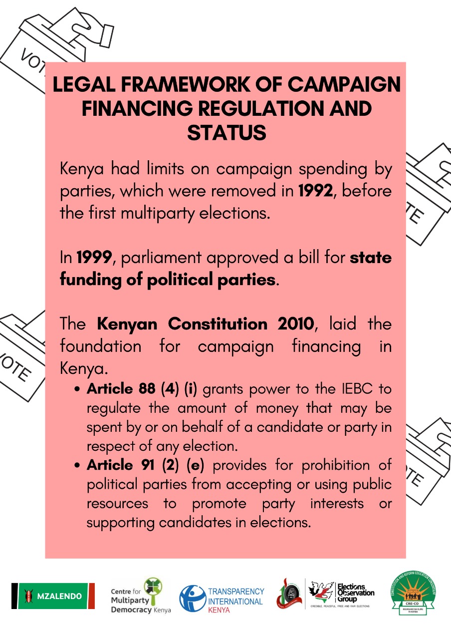 TIKenya on Twitter "On CostOfElectionsKE, let’s look at the legal