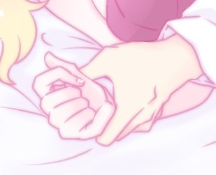 このタグを見た人は自分の絵柄の手部分を見せるのtwitterイラスト作品