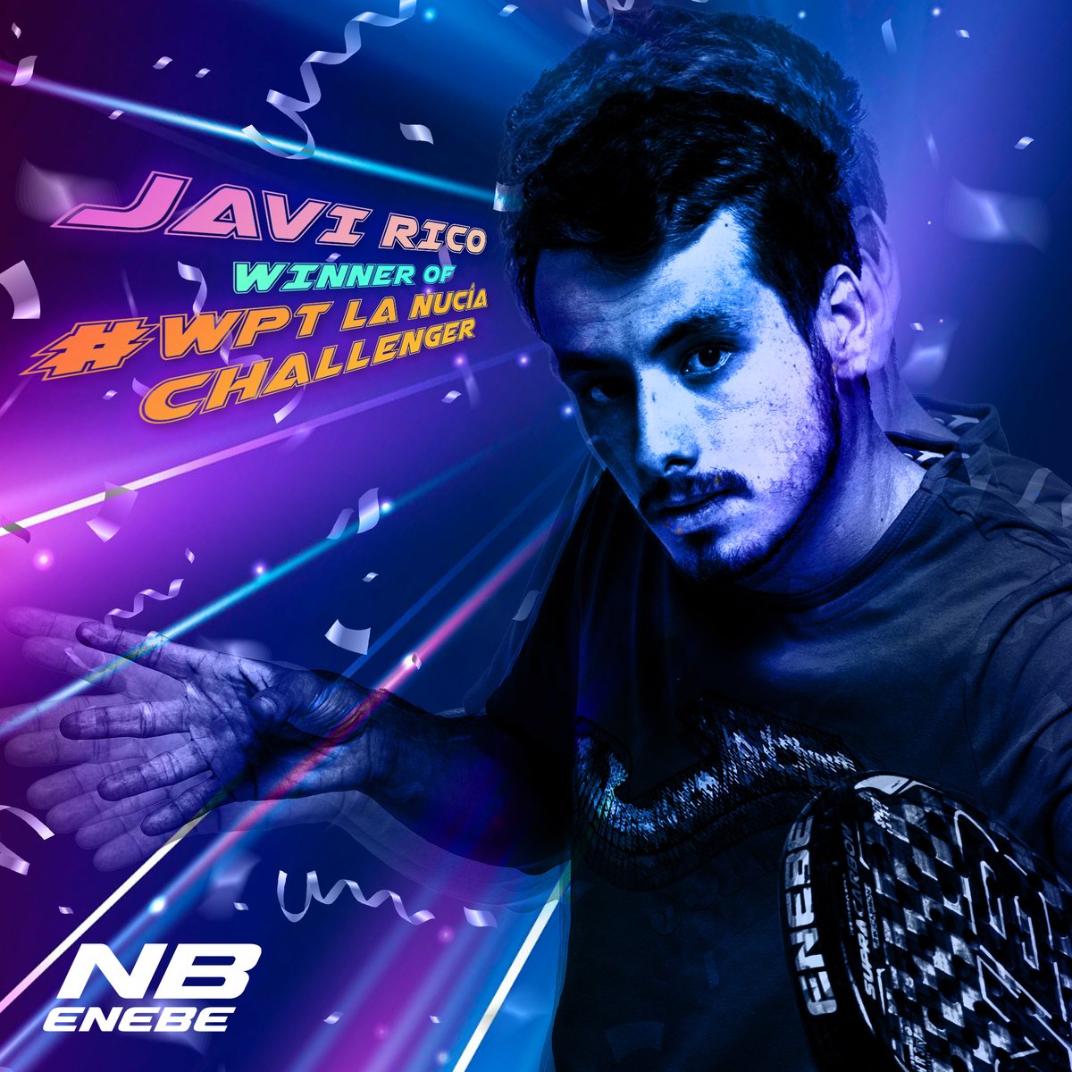 Enebe Padel (@enebepadel) on Twitter photo Merecida Victoria 👏🏻🏆 de Javi Rico este domingo pasado en el 👉🏼 #WptLaNuciaChallenger ⚡️⚡️
¡Es ya la segunda que se llevan <a href="/javiricodasi98/">Javier Rico Dasi</a> y <a href="/momogonzalez1/">momo gonzalez</a> este año 😱 y van a por más!
#EnebeTeam #EnebeIsBack #NBJimSports #EnebePadel #WPT Merecida Victoria 👏🏻🏆 de Javi Rico este domingo pasado en el 👉🏼 #WptLaNuciaChallenger ⚡️⚡️
¡Es ya la segunda que se llevan <a href="/javiricodasi98/">Javier Rico Dasi</a> y <a href="/momogonzalez1/">momo gonzalez</a> este año 😱 y van a por más!
#EnebeTeam #EnebeIsBack #NBJimSports #EnebePadel #WPT