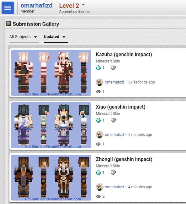 Do Quang Huan on Twitter "you can make a skinpack out of these skins