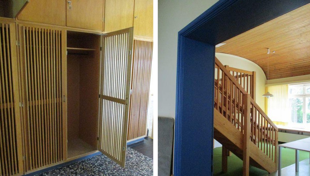 bauteilboerse's tweet photo. Einbauschränke und zwei Emporen/Hochebenen: Welche Kindertagesstätte, Mehrgenerationenhaus, Wohngemeinschaft, Tischlerei möchte diese wunderbaren Konstruktionen übernehmen? Kostenlos bei Selbstrückbau. ggf Einrichtungen Unterstützung beim Rückbau und in der Logistik bekommen. https://t.co/blug2aQ6oo