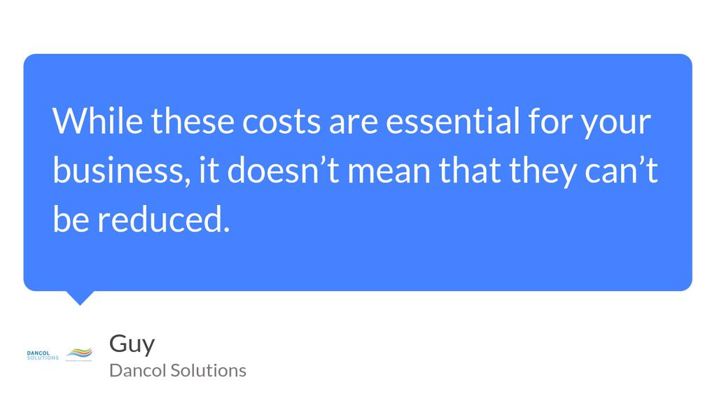 Look at the costs from your suppliers and see if these can be reduced.

Read the full article: What You Can Do Differently To Reduce Your Business Costs
▸ lttr.ai/kiS4

#costreduction #ReviewSupplierCosts #ReduceOperationCosts