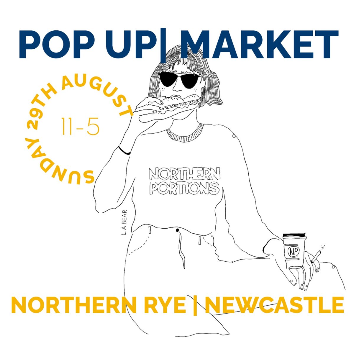 NPTEESSIDE's tweet image. 💥 Newcastle, who's ready for a Northern Portions? 💥

We're proper buzzing to be taking over Northern Rye on Sunday 29th August. Come and grab some sarnies (and more) from 11am - full menu landing on our feed next week...

#Newcastle #Foodies #northeastpopup #newcastlefood