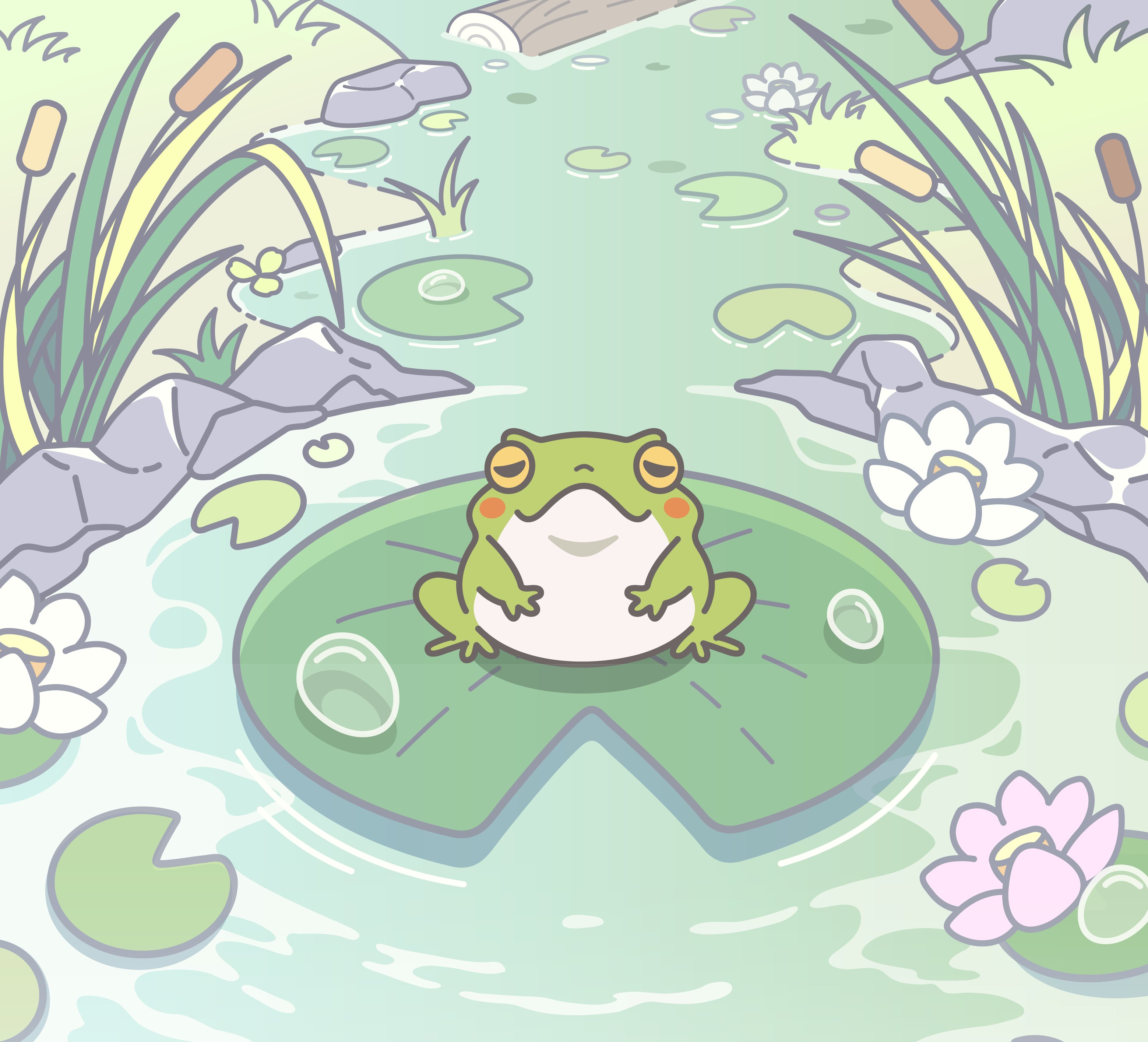 紅豆井 ハスの葉 イラスト好きな人と繋がりたい 絵描きさんと繋がりたい 夏の創作クラスタフォロー祭り T Co Tt5yiivcrw Twitter