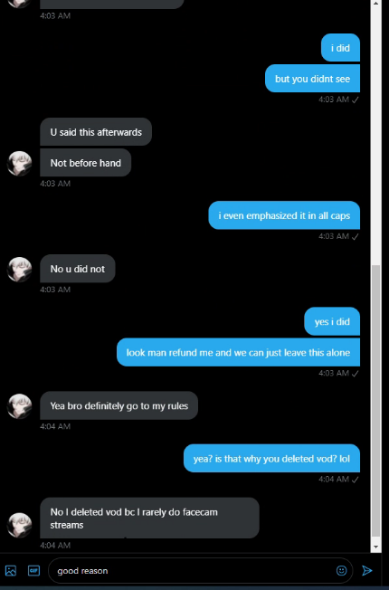 clawwbtw's tweet photo. imagine scamming for 10 bucks @7WROZ https://t.co/YXA3avERHO