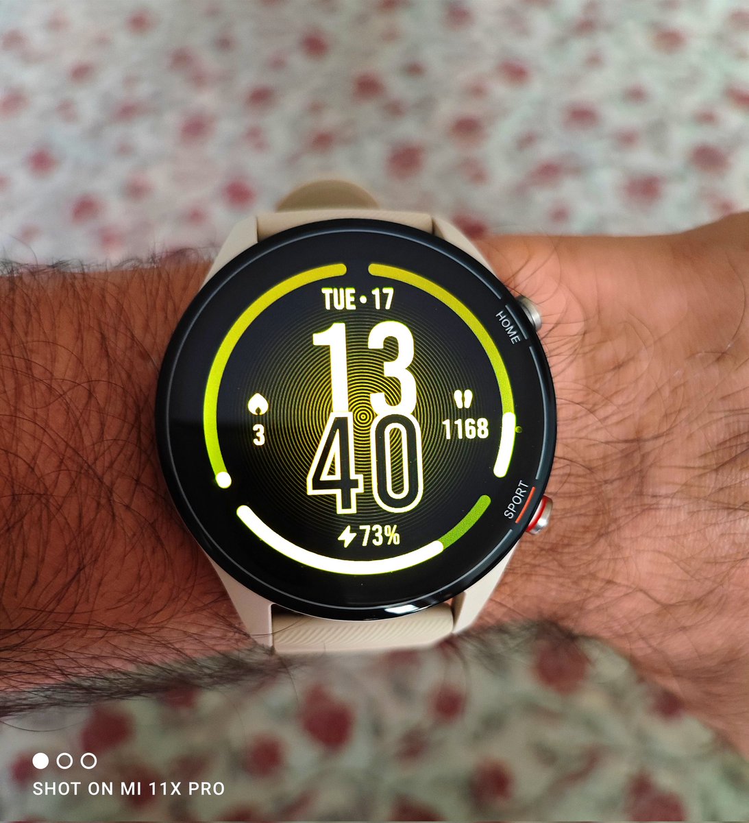 JaskaranKapany's tweet image. 6+days of use, 73%🔋still remaining 😲

The incredible #MiWatchRevolveActive

I ❤#Mi