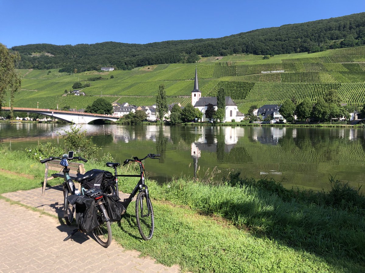 300 km 🚲 genot langs Saar en Mosel 😎