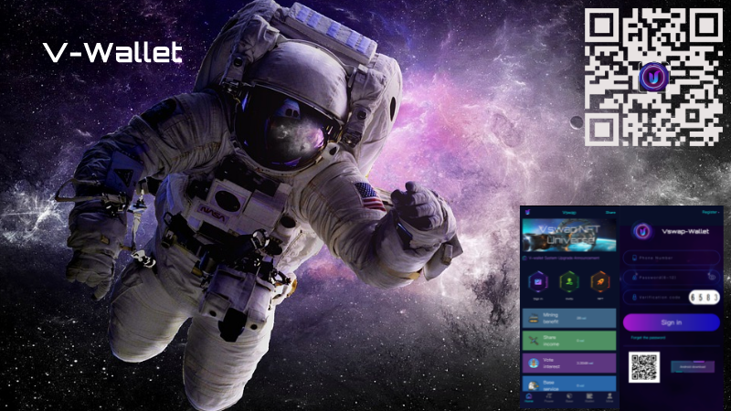 Download V-Wallet &amp; Invite your friends, 
Each invitation will get you numerious Bonus #NFT&amp;Space #Token in return.
Retweet&amp;Let Pioneers Know.
Want to be a well-heeled astronaut?So what are you waiting for👽
vswap.cc
App QR in below