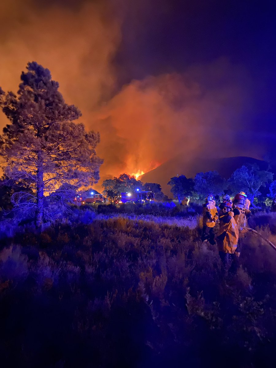 MrickoReal's tweet photo. La situation était très tendu dans le Var cette nuit.. merci au pompier du @sdis_06 pour leur travail ! @Nice_Matin 

#var #feudeforet #feuvar https://t.co/EDxD6JmIYl