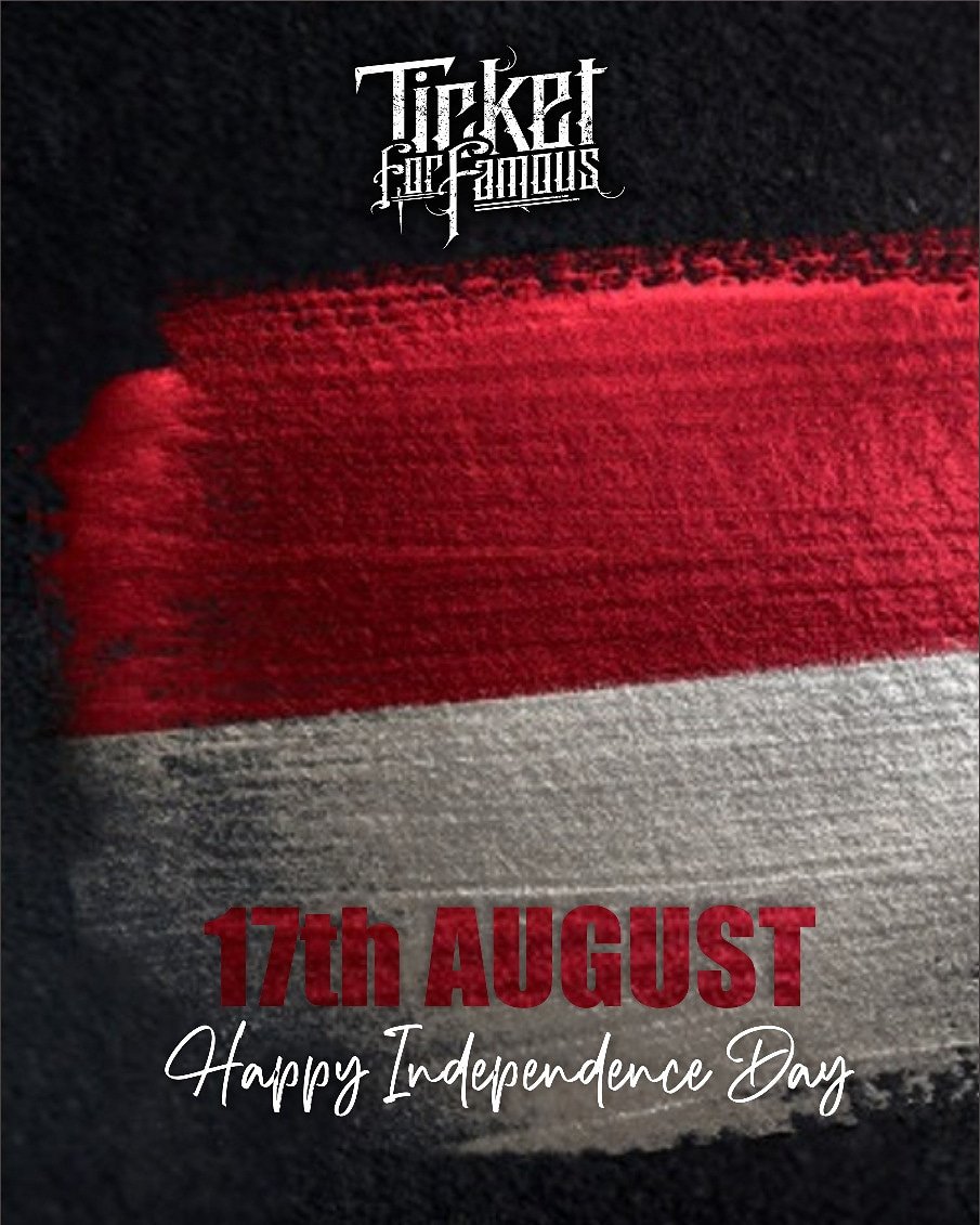 Happy independence day our home country Indonesia 🇮🇩