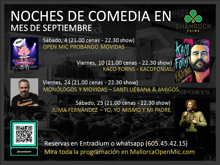 Las vainas de septiembre en <a href="/ShamrockPalma/">Shamrock Palma</a> ya están en marcha!