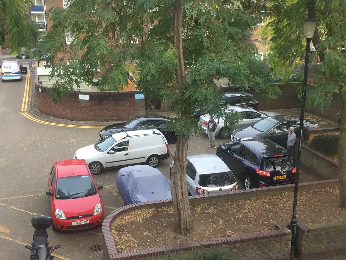 iambrianjones's tweet photo. A new parking permit scheme and enforcement began on our estate yesterday. https://t.co/NtMAg0EL91