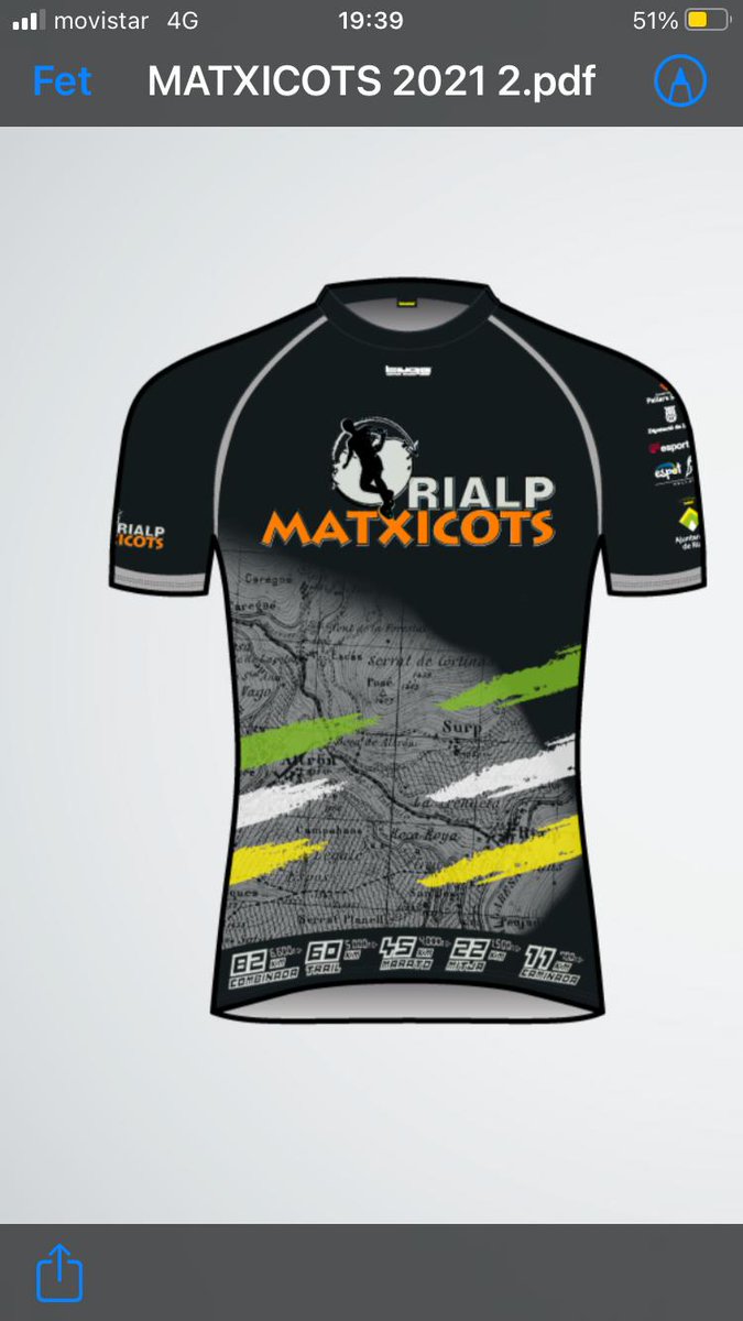 Matxicots's tweet photo. SAMARRETA #matxicots2021

Aquí la teniu, la nostra samarreta, com no de @tugawear aquest any amb els colors de la bandera de Rialp.

RETUITA aquesta publicació i entraràs al sorteig d'una dessuadora i un gorro de la @Matxicots que podràs recollir el cap de setmana de la cursa. https://t.co/HuBR30dD5g