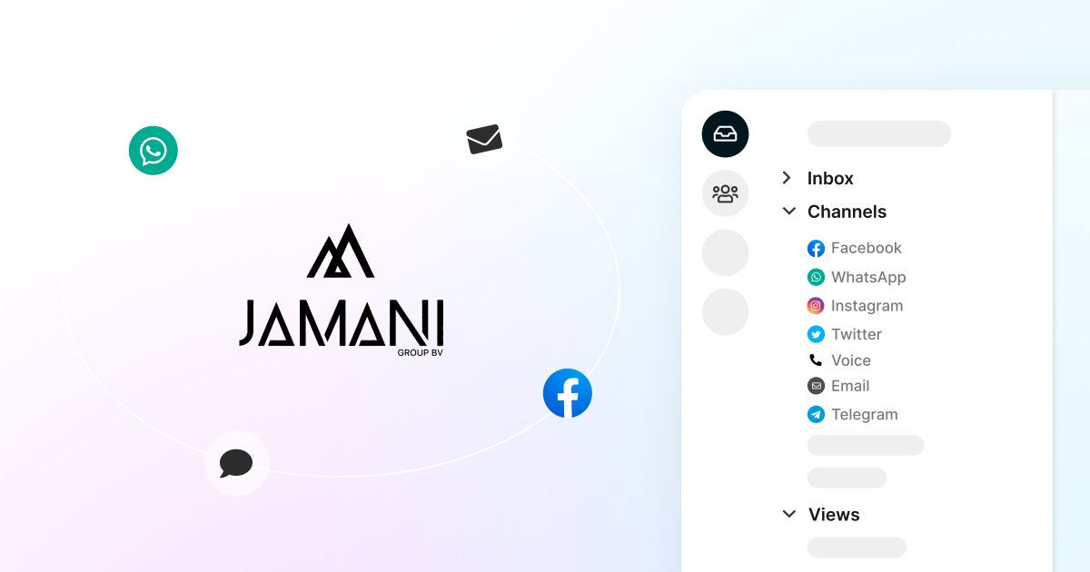 By connecting all their #communication channels to Trengo, the Jamani team no longer has to switch between tabs. All conversations can be viewed in one #inbox 📥 Read the full #customerstory of Jamani here:  trengo.com/en/cases/jaman… #customerservice