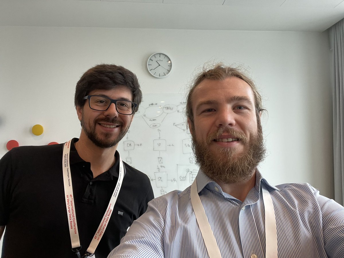 This is what conferences are about! Just gives us a room and a whiteboard, we bring the science. Am I right <a href="/Kuzeko/">M. Lissandrini</a> ? #VLDB2021 <a href="/vldb2021/">VLDB 2021</a>