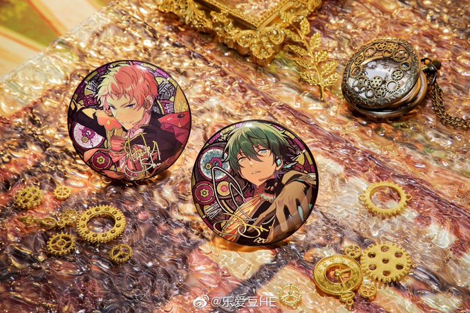 買う の が 安い あんスタ 宝石心晴 ハート缶バッジ 朔間零 10点