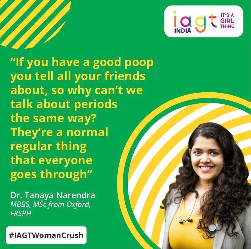 Let's put an end to period myths on the panel "Nothing to Hide: #ItsJustAPeriod" 
This doctor will change your life. Don't believe us, watch @DrCuterus at bit.ly/37dZN5p

#menstruation #womenshealth #itsagirlthing