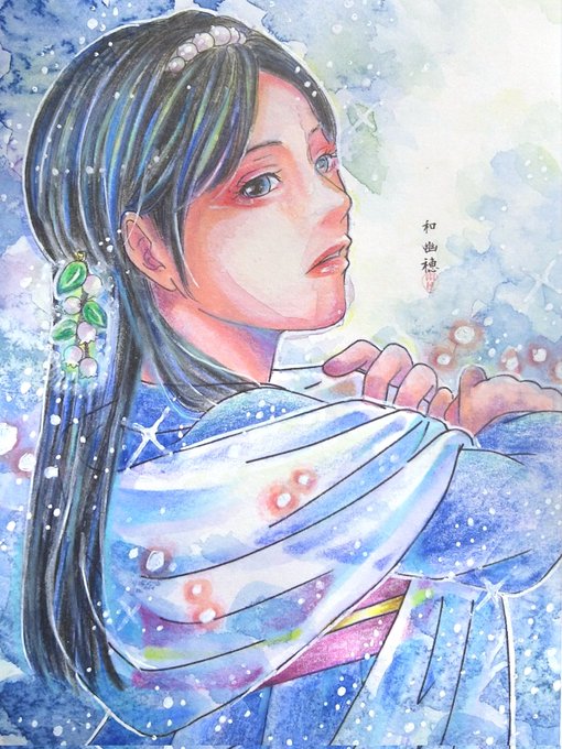 水彩絵の具 高画質 のtwitterイラスト検索結果 古い順