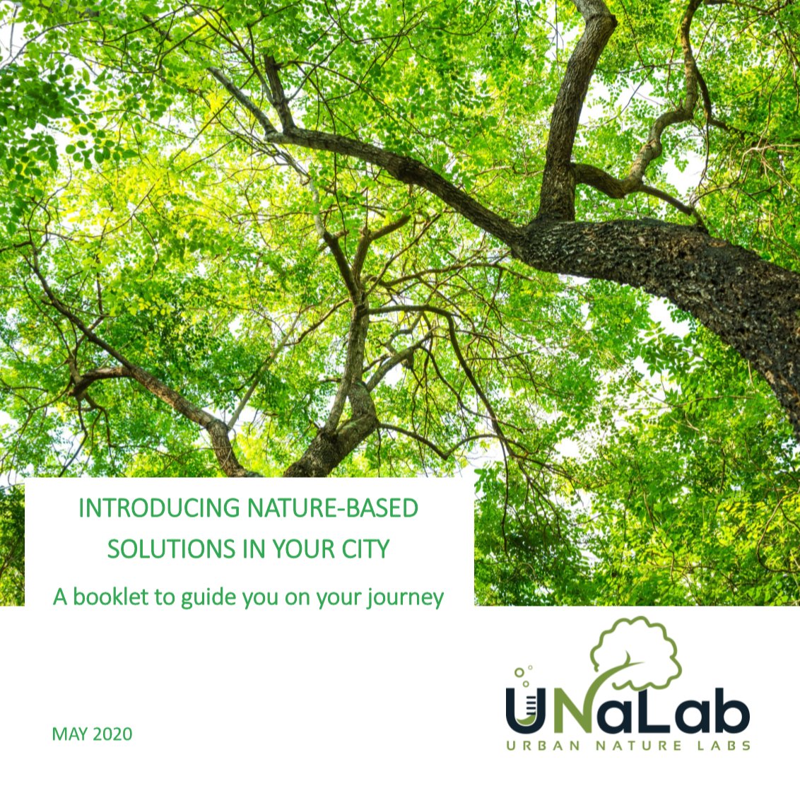Take a look at our booklet that gathers the experiences, key learnings and best practices from the UNaLab project on how to plan, develop and implement #naturebasedsolutions in an #urban setting together with local stakeholders and citizens 👉 bit.ly/3eGEXzx