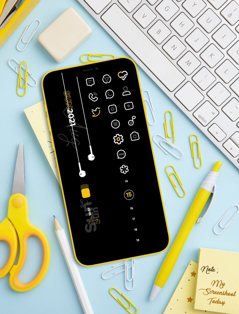 SandeepAugusti3's tweet photo. was travelling so was absent for few days..
Today's setup
Widget finesta kwgt @RajjAryaa
Icon aline yellow @One4Studio
Template @andro_idfans @GalerVodgals
#simplesettings #homescreen #novalauncher #android @Myscreenie_com https://t.co/2uy3No4xdI
