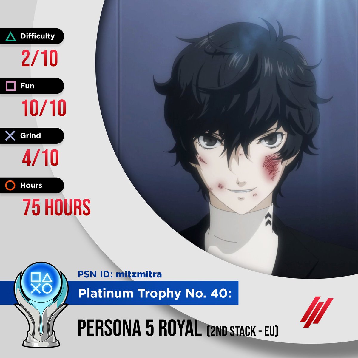 persona 5 royal platinum trophy｜TikTok Search