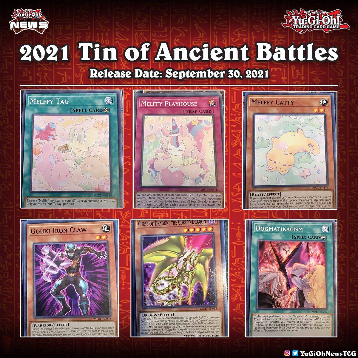 yugioh tin of ancient battles best cards Amazon.com: Yu-Gi-Oh! Trading Cards 2021 Fall Ancient Battles Tin,Multicolor  : Toys & Games