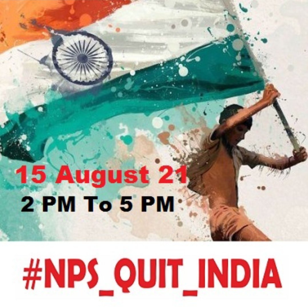 #NPS_QUIT_INDIA

 <a href="/Navneet8000/">Tr.नवनीत चौधरी (शिक्षक)8K</a> 
<a href="/0Writer9/">Nikita Choudhary</a> 
<a href="/S1Nps/">Sarita NPSEFR</a> 
<a href="/mission_ops/">Neelam singh</a> 
<a href="/Jjn_npsefr/">JHUNJHUNU NPSEFR</a> 
<a href="/Neet_jjn/">Tr.नवनीत चौधरी</a> 
<a href="/GovtRaj_/">शिक्षक</a> 
<a href="/PRATAP_GARH/">PRATAPGARH NPSEFR</a> 
<a href="/Rajsamand_/">RAJSAMAND NPSEFR</a> 
<a href="/TNpsefr/">Team NPSEFR</a> 
<a href="/NpsefrR/">NPSEFR RAJASTHAN</a> 
<a href="/NpsefrI/">NPSEFR INDIA</a> 
<a href="/ANpsefr/">Anjali</a>
@Teacher_8000 
<a href="/po_np1/">Poonam Sharma</a> 
<a href="/Block_Bhim/">राजस्थान शिक्षक संघ युवा ब्लॉक भीम</a> 
<a href="/NPS_OPS/">Restore Old Pension</a> 
<a href="/NPSEFR5/">Kanchan</a> 

#NPS_QUIT_INDIA