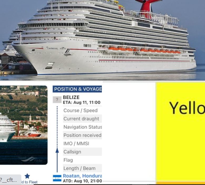You can read the comments of local community in Belize to the #COVID19 infected Carnival Vista #cruise ship unloading hundreds of tourists ashore last Wednesday   facebook.com/7NewsBelize/po… <a href="/CarnivalCruise/">Carnival Cruise Line</a>