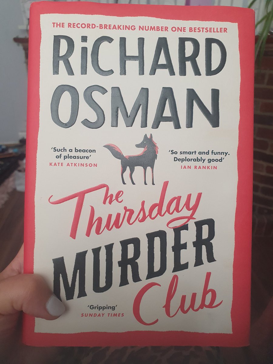 Taylor86Miss's tweet photo. Finally got round to reading this little gem by @richardosman Ordered it ages ago but just haven't found time to sit and just immerse myself in a book.
It's just a joy and I can't wait to see what Elizabeth, Joyce and gang get up to next! https://t.co/ZofLlDWrt6