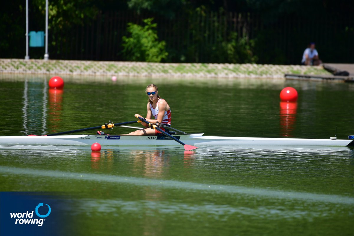 WorldRowing's tweet photo. Switzerland's Aurelia-Maxima Janzen follows her silver at this year's World Rowing U23 Championships with GOLD at the Junior Championships.
What an amazing season!
#worldrowing #rowing #worldrowingjunior #WRJCHPlovdiv #WRJCH https://t.co/0NIPPXL2HT