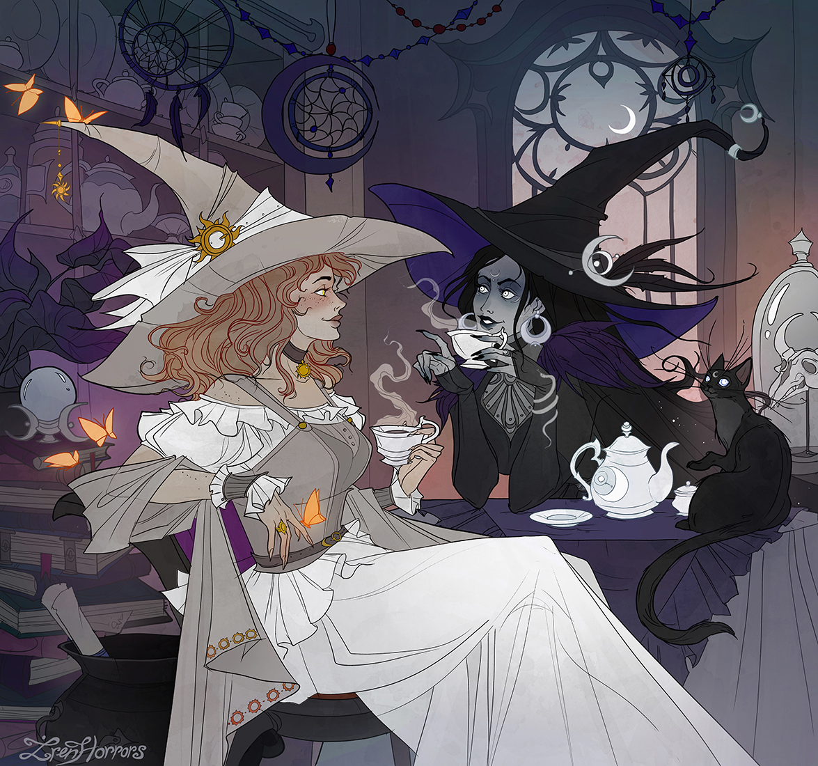 Iren_Horrors's tweet image. 🌞Solar &amp;amp; Lunar🌕
What are your witchy vibes?