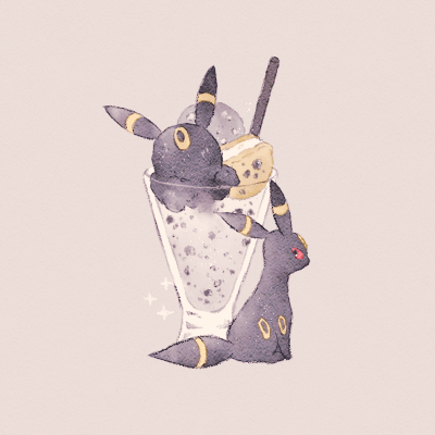 umbreon no humans pokemon (creature) drinking straw simple background cup drink food  illustration images