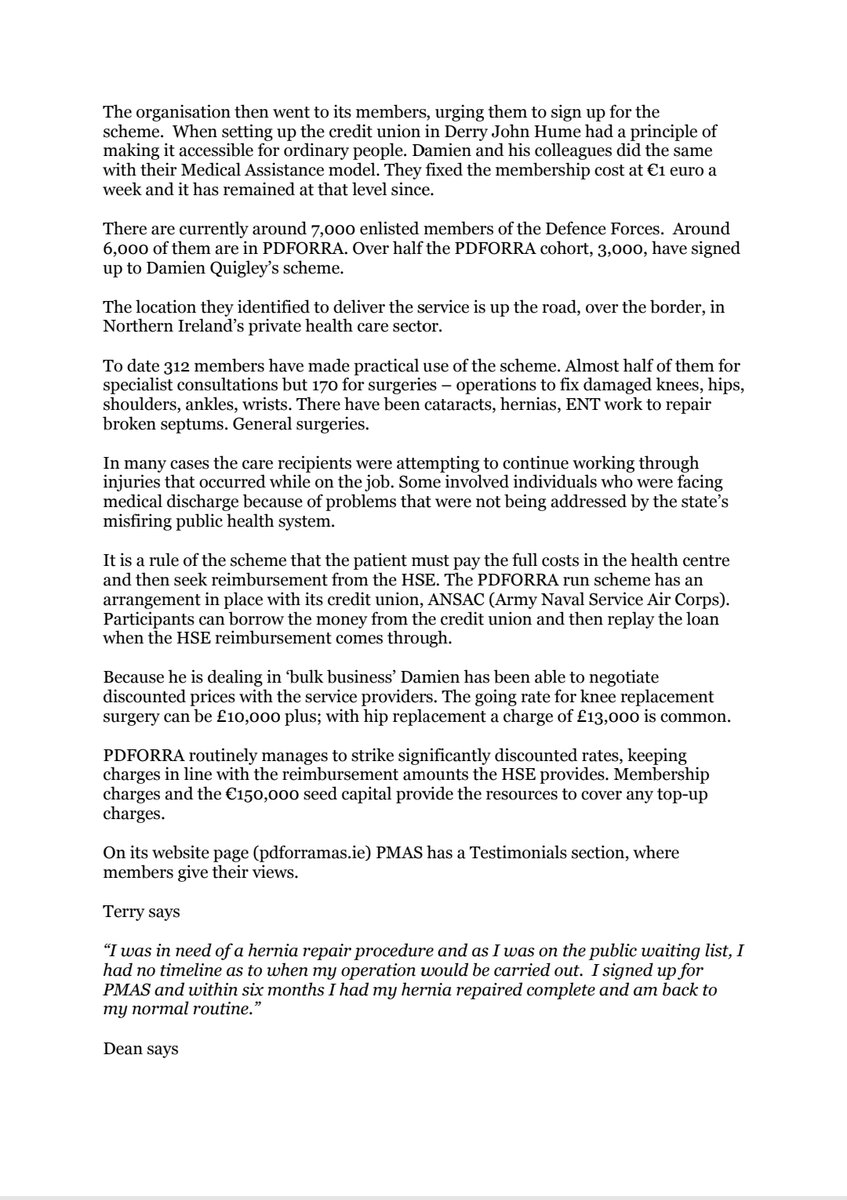 pdforra's tweet image. #PDFORRA is consistently working to improve our members working conditions.
This article shows what can be achieved by our Association with a little support.
Help us to help our members and you will reap the rewards.
@IRLDeptDefence @simoncoveney @MarkWall @SenRobGallagher